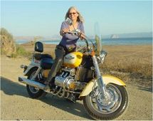 Pictures of women on motorcycles
