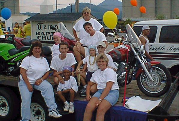 Motorcycle club or group picture