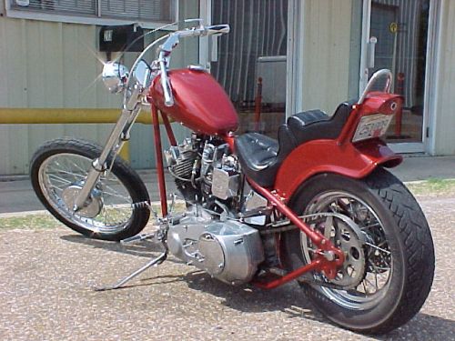 Motorcycle chopper picture