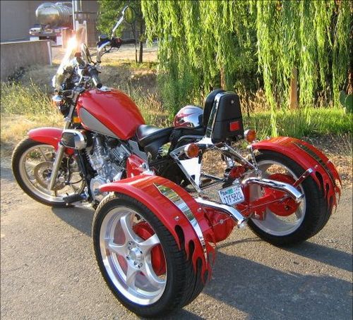 Motorcycle trike picture