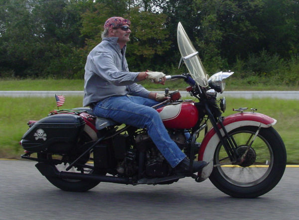 Motorcycle Picture of a 1935 Harley-Davidson VL