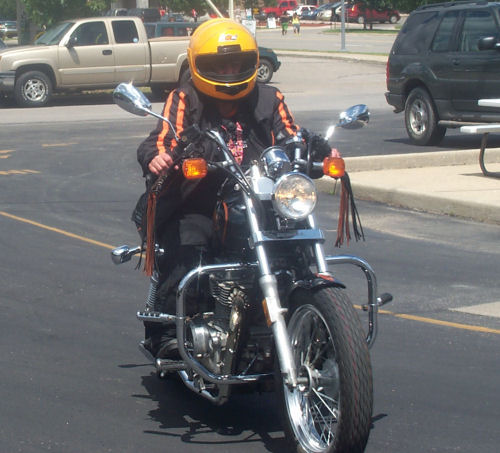 Motorcycle Picture of the Week for Women - 1986 Honda Rebel 450