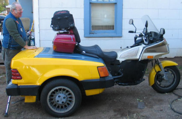 Motorcycle Picture of a Custom Trike