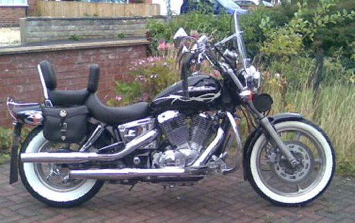 Motorcycle Picture of a 2004 Honda Shadow Spirit 1100