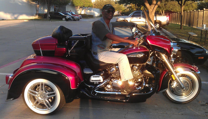 Motorcycle Picture of a 2009 Yamaha Royal Star Venture w/2011 Hannigan Trike Conversion