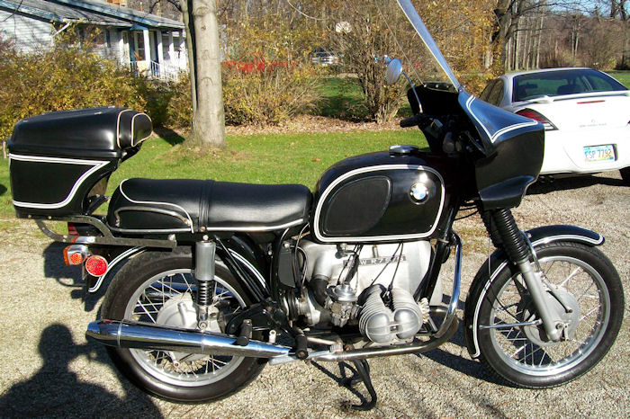 Motorcycle Picture of a 1970 BMW R75/5 SWB
