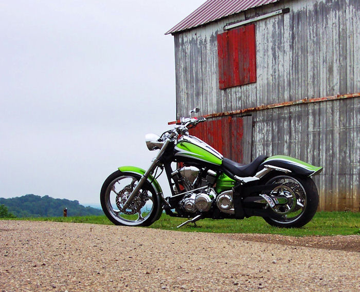 Motorcycle Picture of a 2008 Yamaha Raider