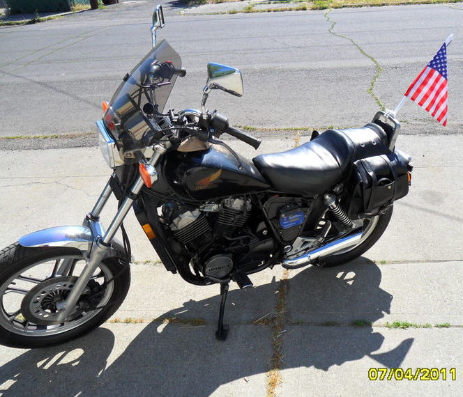 Motorcycle Picture of a 1983 Honda Shadow