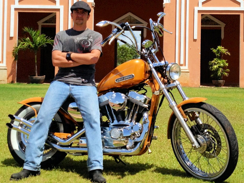 Motorcycle Picture of a 2002 Harley-Davidson Sportster 883XL