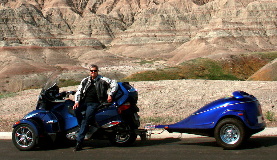 Women on Motorcycles Picture of a 2010 Can-Am Spyder RT S SES