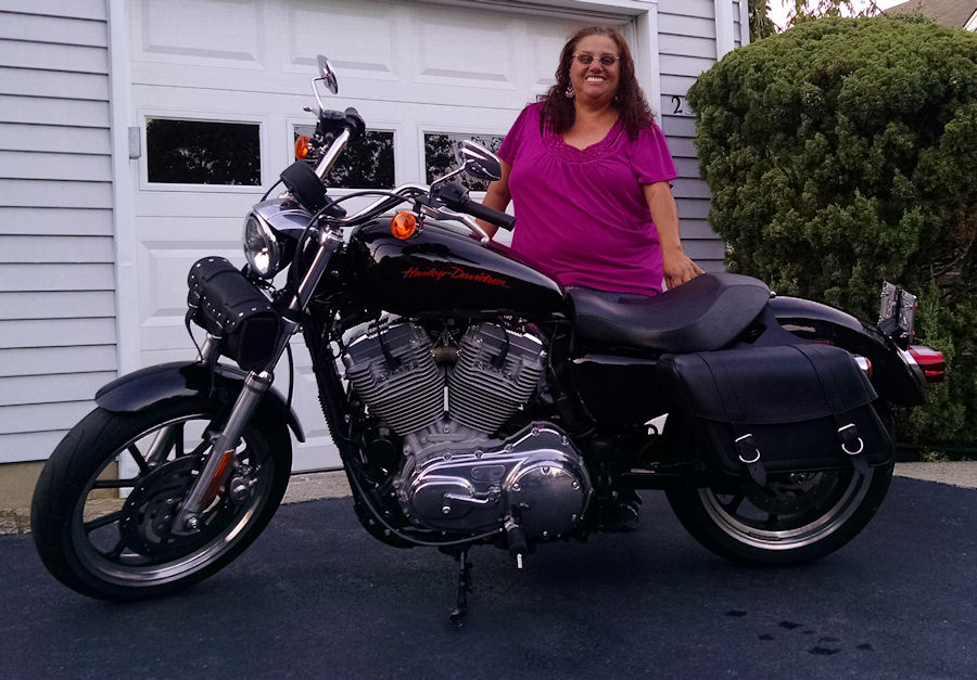 Motorcycle Picture of a 2013 Harley-Davidson Sportster 883