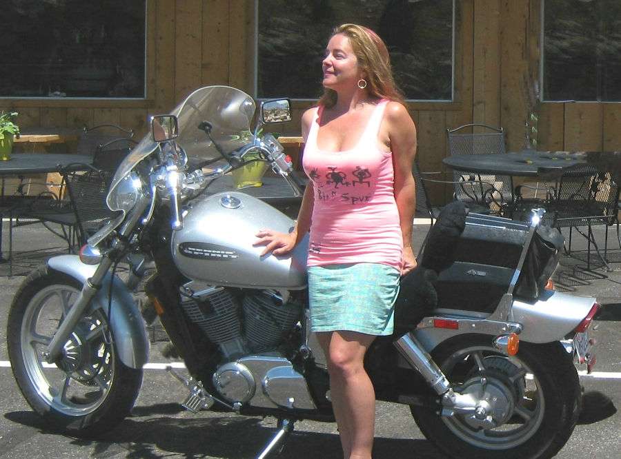 Motorcycle Picture of a 2007 Honda Shadow Spirit VT1100C
