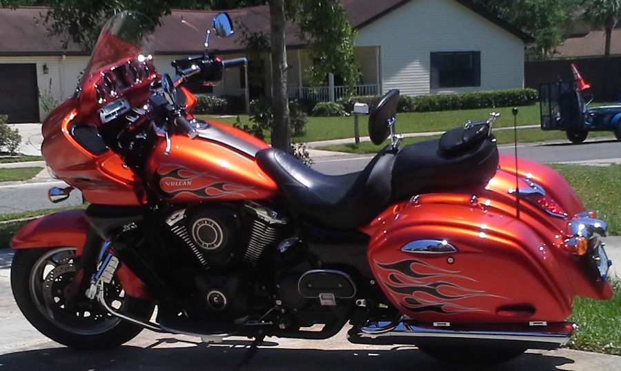 Motorcycle Picture of a 2014 Kawasaki Vulcan 1700 Vaquero SE